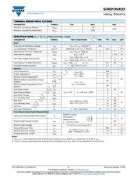 SIHB10N40D-GE3 Datasheet Page 2