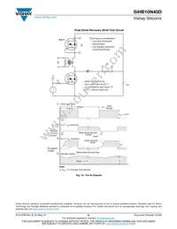 SIHB10N40D-GE3 Datasheet Page 6