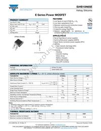 SIHB15N65E-GE3 Datasheet Cover