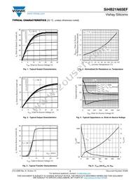 SIHB21N65EF-GE3 Datasheet Page 3