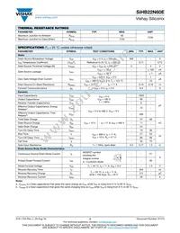 SIHB22N60ET5-GE3 Datasheet Page 2