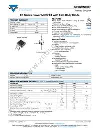 SIHB28N60EF-GE3 Datasheet Cover