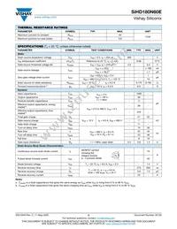 SIHD180N60E-GE3 Datasheet Page 2