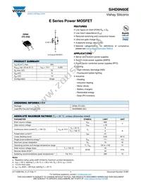 SIHD9N60E-GE3 Datasheet Cover