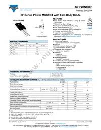 SIHF28N60EF-GE3 Datasheet Cover