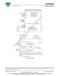 SIHF6N40D-E3 Datasheet Page 6