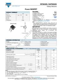 SIHF9630STRL-GE3 Datasheet Cover