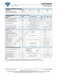 SIHG039N60EF-GE3 Datasheet Page 2