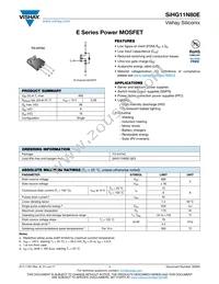 SIHG11N80E-GE3 Datasheet Cover