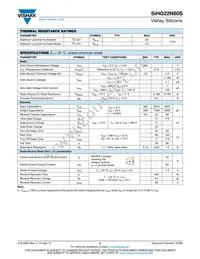 SIHG22N60S-E3 Datasheet Page 2