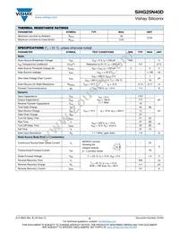 SIHG25N40D-GE3 Datasheet Page 2