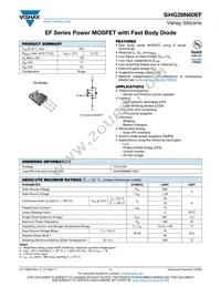 SIHG28N60EF-GE3 Datasheet Cover