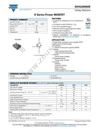 SIHG35N60E-GE3 Datasheet Cover