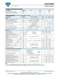 SIHG47N60E-GE3 Datasheet Page 2