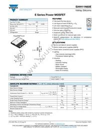 SIHH11N60E-T1-GE3 Datasheet Cover