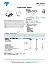 SIHH180N60E-T1-GE3 Datasheet Cover