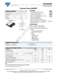 SIHH20N50E-T1-GE3 Datasheet Cover