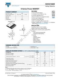 SIHH21N60E-T1-GE3 Datasheet Cover