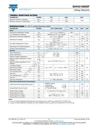 SIHH21N65EF-T1-GE3 Datasheet Page 2