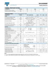 SIHJ240N60E-T1-GE3 Datasheet Page 2