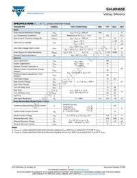 SIHJ6N65E-T1-GE3 Datasheet Page 2