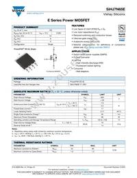 SIHJ7N65E-T1-GE3 Datasheet Cover