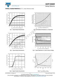 SIHP15N60E-E3 Datasheet Page 3