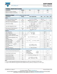 SIHP15N65E-GE3 Datasheet Page 2