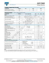 SIHP17N80E-GE3 Datasheet Page 2