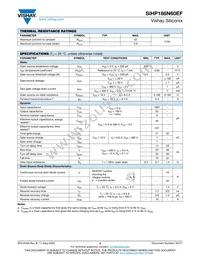 SIHP186N60EF-GE3 Datasheet Page 2