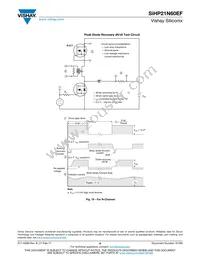 SIHP21N60EF-GE3 Datasheet Page 6