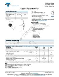 SIHP23N60E-GE3 Datasheet Cover