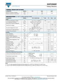 SIHP23N60E-GE3 Datasheet Page 2