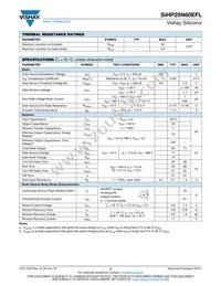 SIHP25N60EFL-GE3 Datasheet Page 2