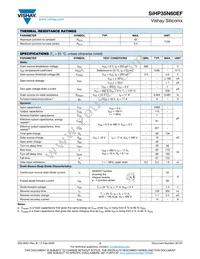 SIHP35N60EF-GE3 Datasheet Page 2