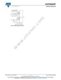 SIHP38N60EF-GE3 Datasheet Page 6