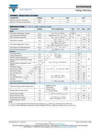 SIHS90N65E-E3 Datasheet Page 2