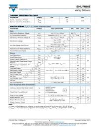 SIHU7N60E-E3 Datasheet Page 2