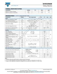 SIHW33N60E-GE3 Datasheet Page 2