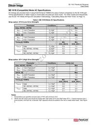 SII1161CTU Datasheet Page 12