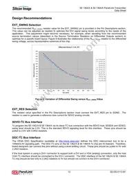 SII1362ACLU Datasheet Page 16