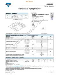 SIJ400DP-T1-GE3 Datasheet Cover