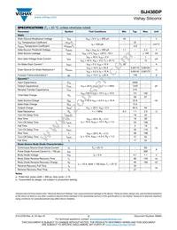 SIJ438DP-T1-GE3 Datasheet Page 2