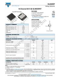 SIJ462DP-T1-GE3 Datasheet Cover