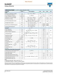 SIJ484DP-T1-GE3 Datasheet Page 2