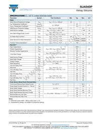 SIJA54DP-T1-GE3 Datasheet Page 2
