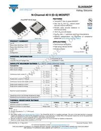 SIJA58ADP-T1-GE3 Datasheet Cover