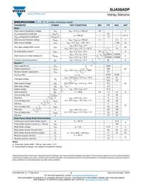 SIJA58ADP-T1-GE3 Datasheet Page 2