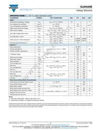 SIJH440E-T1-GE3 Datasheet Page 2