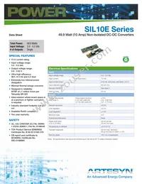 SIL10E-12W3V3-VJ Datasheet Cover